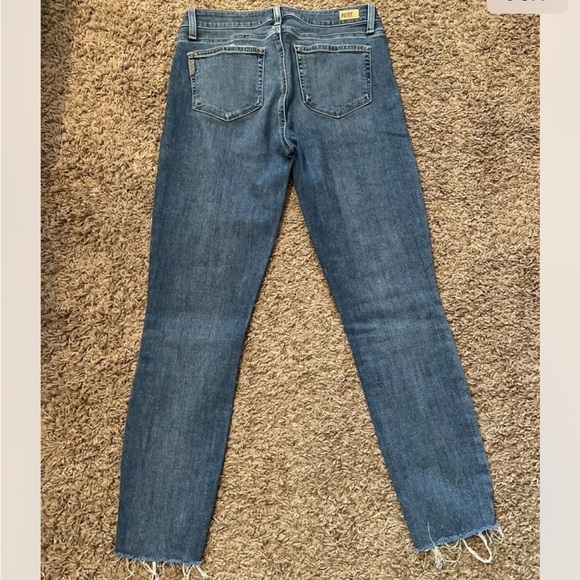 Paige Verdugo Distressed Ankle Skinny Jeans 29 EUC - Picture 5 of 5